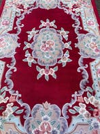 China Aubusson - GEREINIGD - handgeknoopt - wol - tapijt -