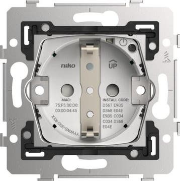Niko Home Control Slimme Stopcontact Met Energie Monitoring, Doe-het-zelf en Bouw, Verzenden, Nieuw