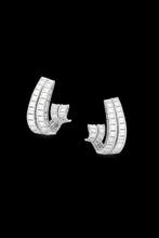 Boucles doreilles - 18 carats Or blanc - 4.22ct. tw.