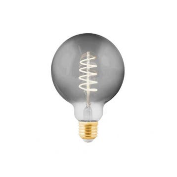 Led Filament - Dimbaar - E27 - Globe - Smoke - Klein| 2200K, Huis en Inrichting, Verzenden, Nieuw