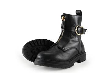 Nelson Veterboots Meisjes in maat 33 Zwart, Verzenden, Jongen of Meisje, Schoenen, Zo goed als nieuw