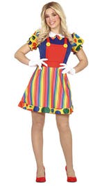 Clownspak Dames, Verzenden, Nieuw