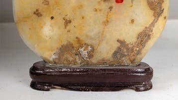 decoratief stenen object - silex - Chine (Sans prix de
