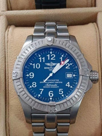Breitling - Avenger Seawolf Chronometer - Zonder, Handtassen en Accessoires, Nieuw