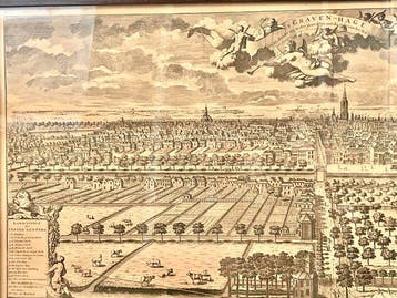 Bofchverloon (XVIII) - Vue de Den Haag ( La Haye)