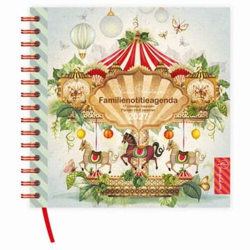 Studio Pompidom 17-maands Familienotitie- agenda, Ophalen of Verzenden