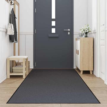 vidaXL Deurmat 115x300 cm antracietkleurig, Verzenden, Nieuw