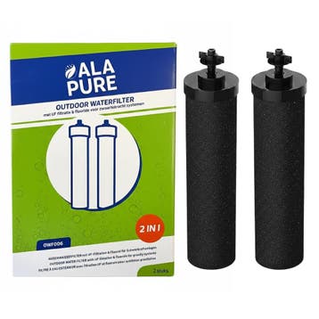 Filter 3-1 voor Berkey Fluoride filter (2, Verzenden
