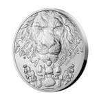 Niue. 2023 5 oz $10 NZD Niue Silver Czech Lion Coin BU in