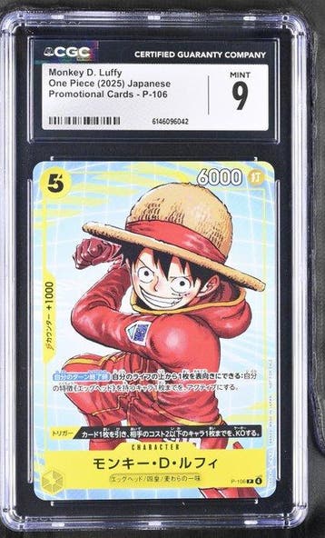 One Piece Card Game - 2 Graded card - One Piece - Luffy Boa, Nieuw