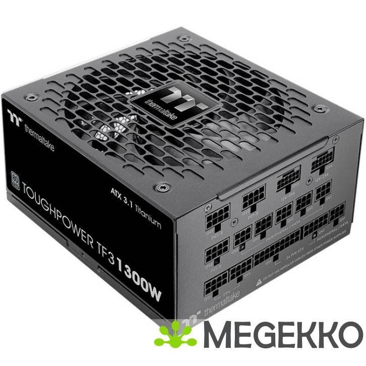 Thermaltake TF3 1300W power supply unit Zwart, Informatique & Logiciels, Ordinateurs & Logiciels Autre, Envoi