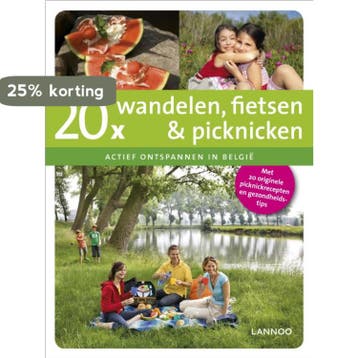 20 x wandelen, fietsen & picknicken 9789020995268, Boeken, Reisgidsen, Verzenden, Zo goed als nieuw, Robert Declerck