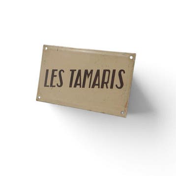 Emaille villabord Les Tamaris - Emaille bord - Emaille,