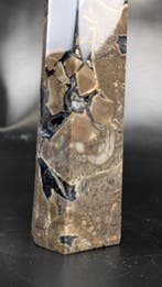 Quartz Schildpad Steen Obelisk - Hoogte: 13 cm - Breedte: 13, Verzamelen