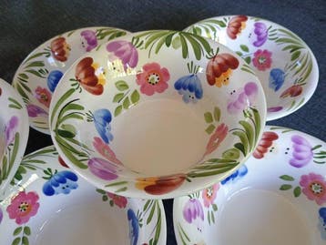 Richard Ginori - Cesare Lacca - Tafelservies (8) - Mondovì -