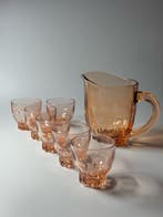 Verrerie et Cristallerie d’Arques - Drinkset (7) - Art Deco, Antiquités & Art