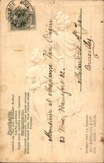 Art nouveau - Raphael Kirchner - Non signé - Argent - -