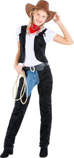 2dekans | Dressforfun vrouwenkostuum cowgirl wild Amber L -, Ophalen of Verzenden, Nieuw