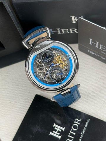 Heritor - Heritor Automatic Lincoln - Dual Time - Zonder, Nieuw