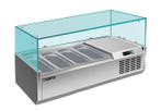SARO Opzet koelvitrine - 1/3 GN - VRX 1200/380, Verzenden, Nieuw in verpakking, Koelen en Vriezen