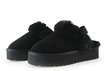 Colors of California Slippers in maat 41 Zwart, Slippers, Verzenden, Zwart, Zo goed als nieuw