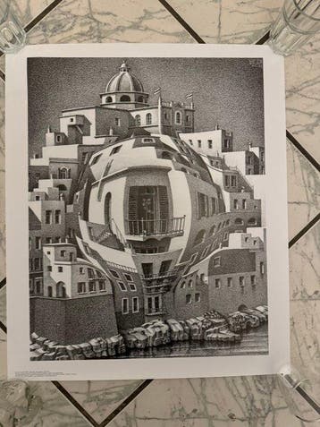 M.C. Escher - Balkon - Jaren 2000