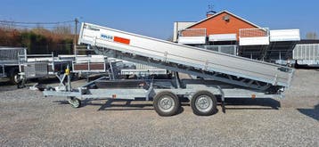 OP VOORRAAD! HULCO BENAX 4.05 X 2.03M 3500KG KIPPER, Ophalen