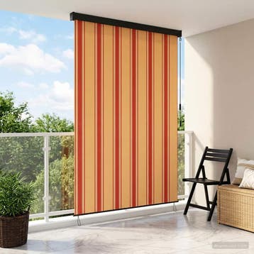vidaXL Rolgordijn Multikleur 120 x 250 cm Stof en Aluminium, Verzenden, Nieuw