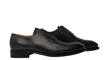 TESTONI - 8 UK - 42 IT - Piuma Oxford Shaded Calf Concrete, Nieuw
