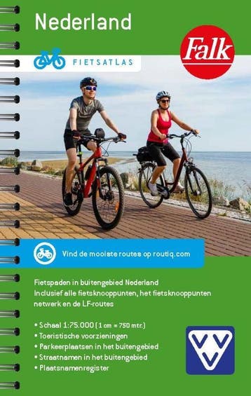 Falk VVV fietsatlas Nederland / Fietsatlassen / 1, Verzenden, Zo goed als nieuw