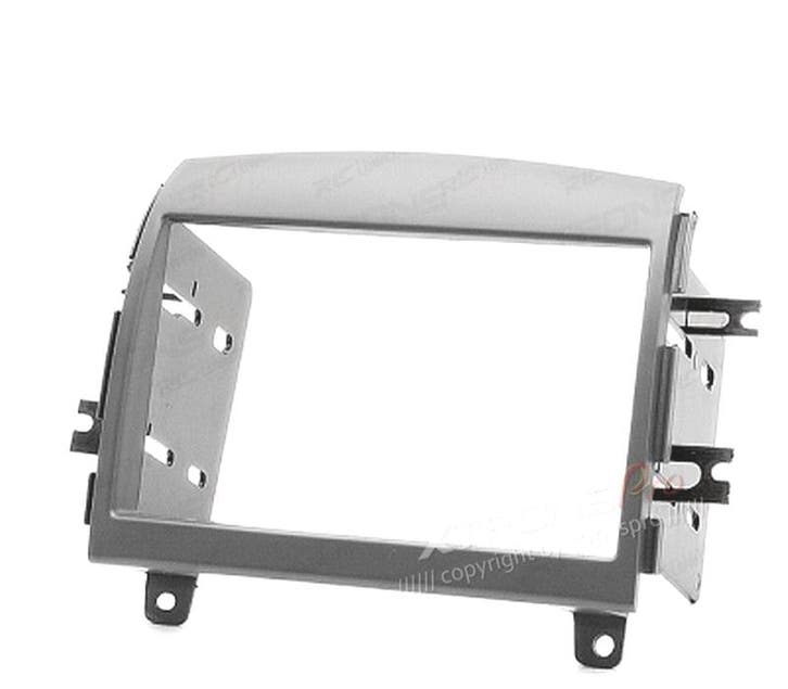 FACADE AUTORADIO 2-DIN POUR HYUNDAI 04-08, Auto diversen, Autoradio's, Verzenden