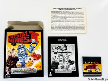 Atari Lynx - Crystal Mines II, Consoles de jeu & Jeux vidéo, Verzenden