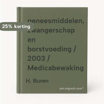 geneesmiddelen, zwangerschap en borstvoeding / 2003 /, Boeken, Verzenden, Gelezen