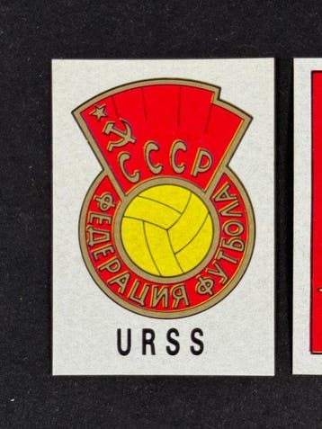 1970 Panini Mexico 70 World Cup, - Badge & Flag: URSS - 2, Collections