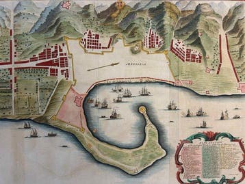 Italië - Sicilië// Messina; Isaac Basire 1704–1768 - Plan of