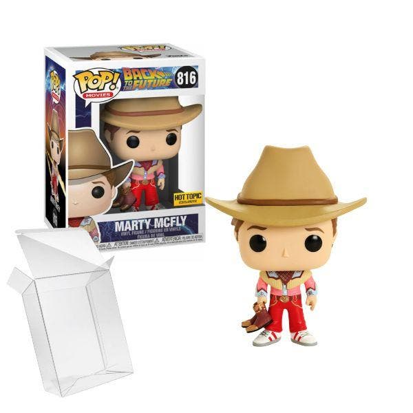 Funko Pop!  Back to the Futurue  Marty Mcfly #816 Hot Topic, Verzamelen, Poppetjes en Figuurtjes, Nieuw, Verzenden