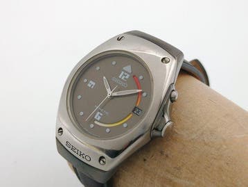 Seiko - Kinetic - Zonder minimumprijs - 5M42-0E39 - Heren -