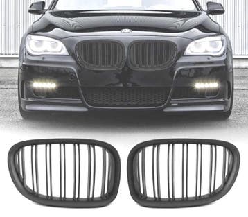 Calandre Pour Bmw F01 09-12 Double Noir Mat, Verzenden, Nieuw