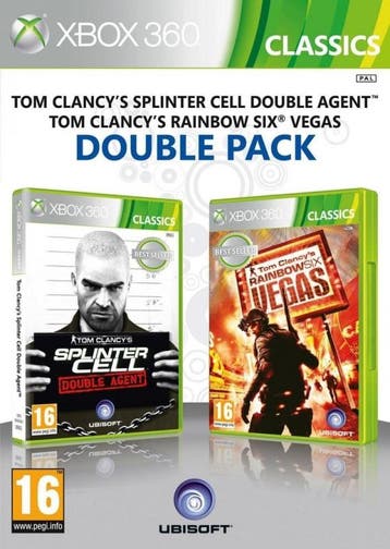 Splinter Cell Double Agent + Rainbow Six Vegas Double Pack, Ophalen of Verzenden
