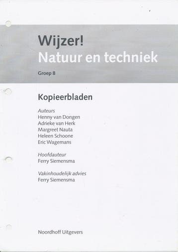 Wijzer! Natuur en Techniek kopieerbladen groep 8, Verzenden, Nieuw