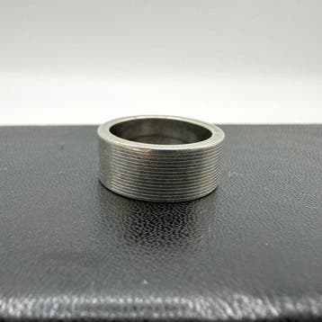 Sans prix de réserve - Gucci - Bague - Logo Plate Wide Band, Nieuw