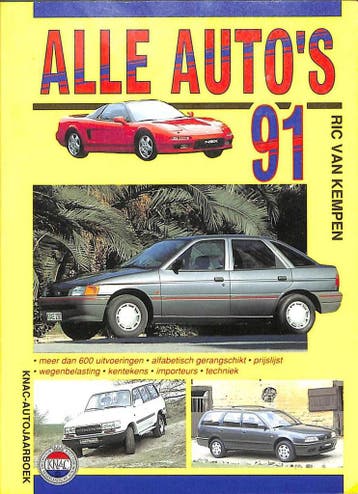 ALLE AUTOS 91 9789060138656 Kempen, Boeken, Verzenden, Gelezen, Kempen