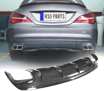DIFFUSEUR MERCEDES CLA W117 16-18 LOOK AMG CLA45 CARBONE, Verzenden