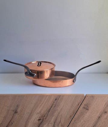 Steelpan (2) - Koekenpan & kookpot - Koper, Metaal, Antiek en Kunst