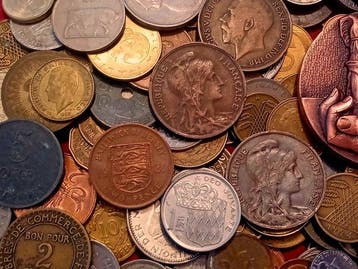 Wereld. Large lot of World Coins, 1800 to présent. (Zonder