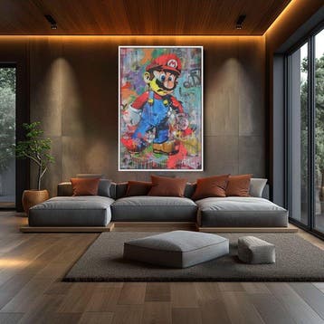 Dine Chanima (XX-XXI) - (XXL) Giant Bright Graffiti Nintendo