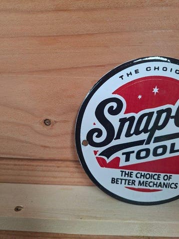 Snap-On - Snap-On Tools - Emaille bord - Emaille, Metaal