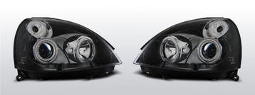 Koplampen Angel Eyes | geschikt voor Renault Clio 2 2001-200, Verzenden