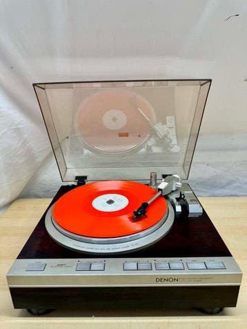 Denon - DP-47F + DL-80MC element - NEAR MINT Tourne-disque