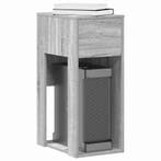 vidaXL Computertorenstandaard met lade 30x44x74 cm grijs, Verzenden